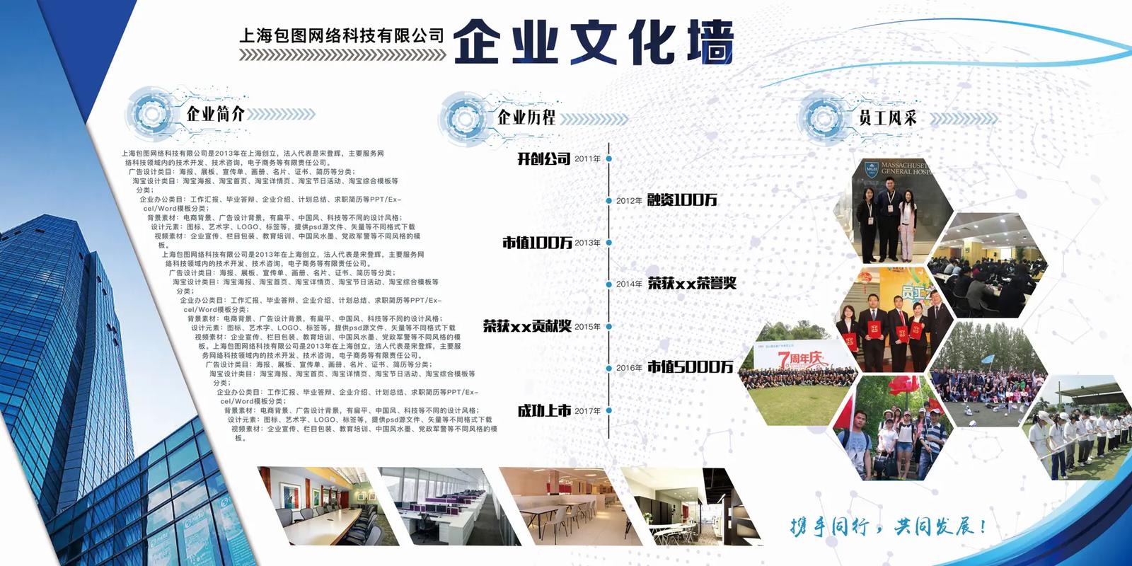 企業文化墻與宣傳欄 廣告設計在品牌塑造中的價值與制作要點